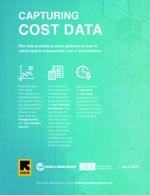 Capturing Cost Data